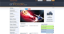 Desktop Screenshot of alojamiento.enrosario.com